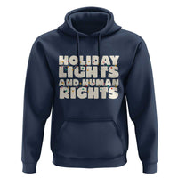 Holiday Lights Human Rights Christmas Hoodie - Wonder Print Shop
