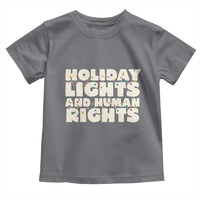 Holiday Lights Human Rights Christmas Toddler T Shirt - Wonder Print Shop