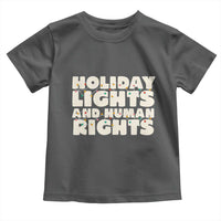 Holiday Lights Human Rights Christmas Toddler T Shirt - Wonder Print Shop