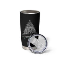 Protect Democracy Christmas Tree Tumbler Cup Anti Fascism Social Justice - Wonder Print Shop