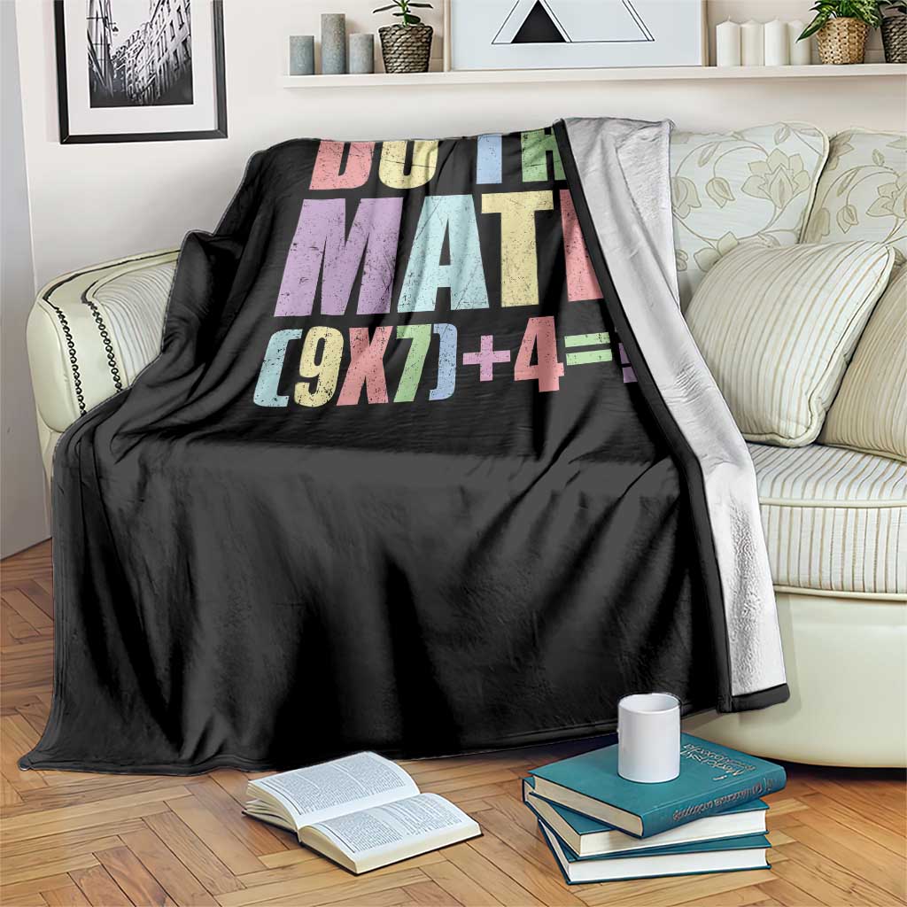 Funny Six Seven 6 7 Meme Teacher Throw Blanket Brainrot Girls Kids Teens - Wonder Print Shop