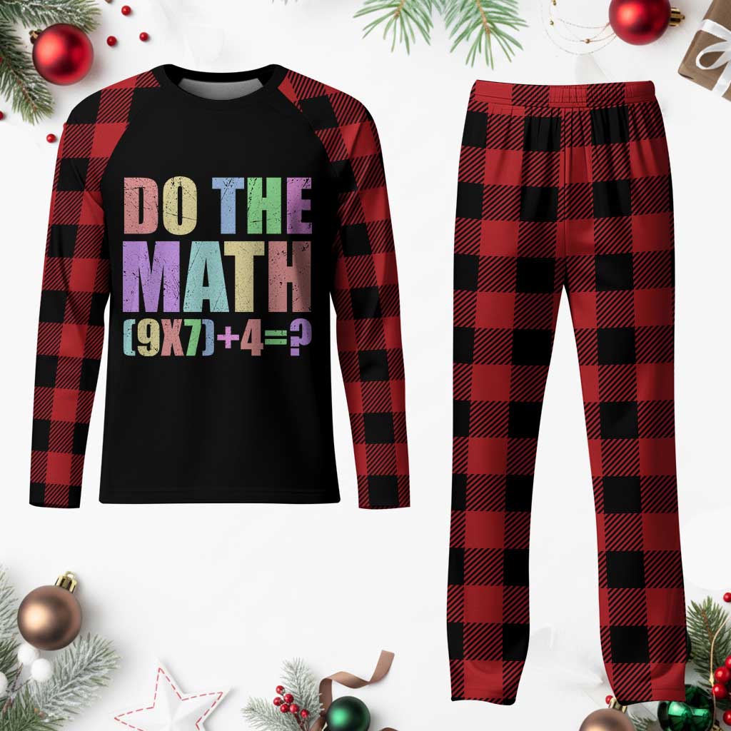 Funny Six Seven 6 7 Meme Teacher Plaid Pajama Set Brainrot Girls Kids Teens - Wonder Print Shop