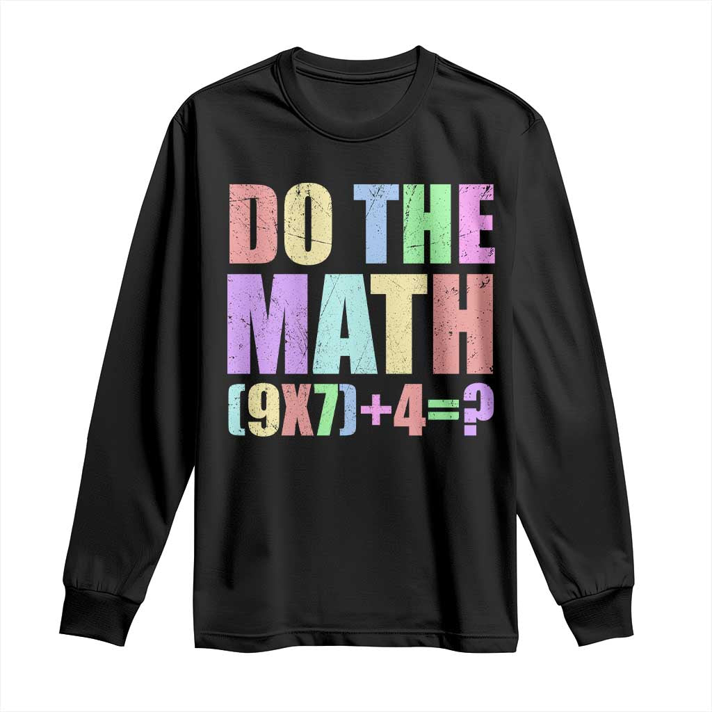 Funny Six Seven 6 7 Meme Teacher Long Sleeve Shirt Brainrot Girls Kids Teens - Wonder Print Shop