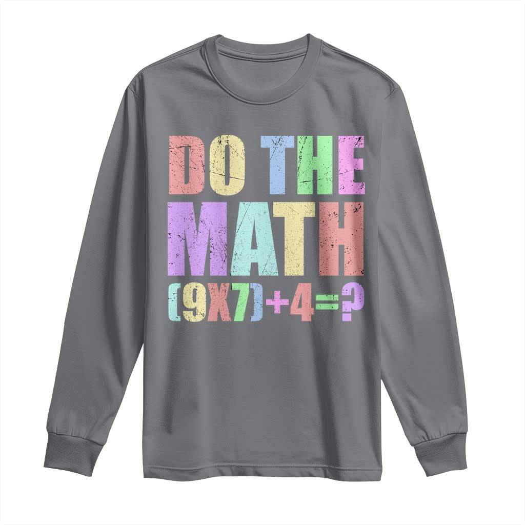 Funny Six Seven 6 7 Meme Teacher Long Sleeve Shirt Brainrot Girls Kids Teens - Wonder Print Shop