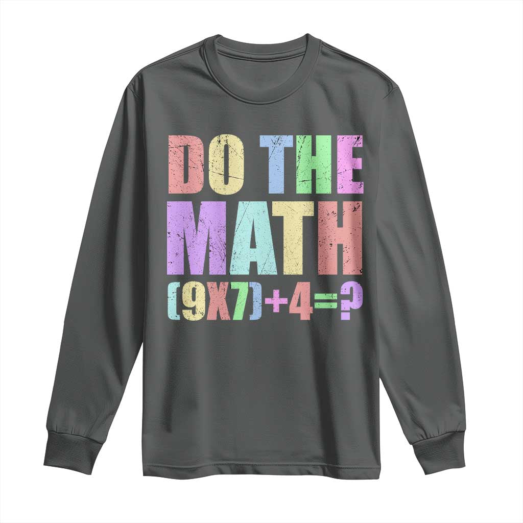 Funny Six Seven 6 7 Meme Teacher Long Sleeve Shirt Brainrot Girls Kids Teens - Wonder Print Shop
