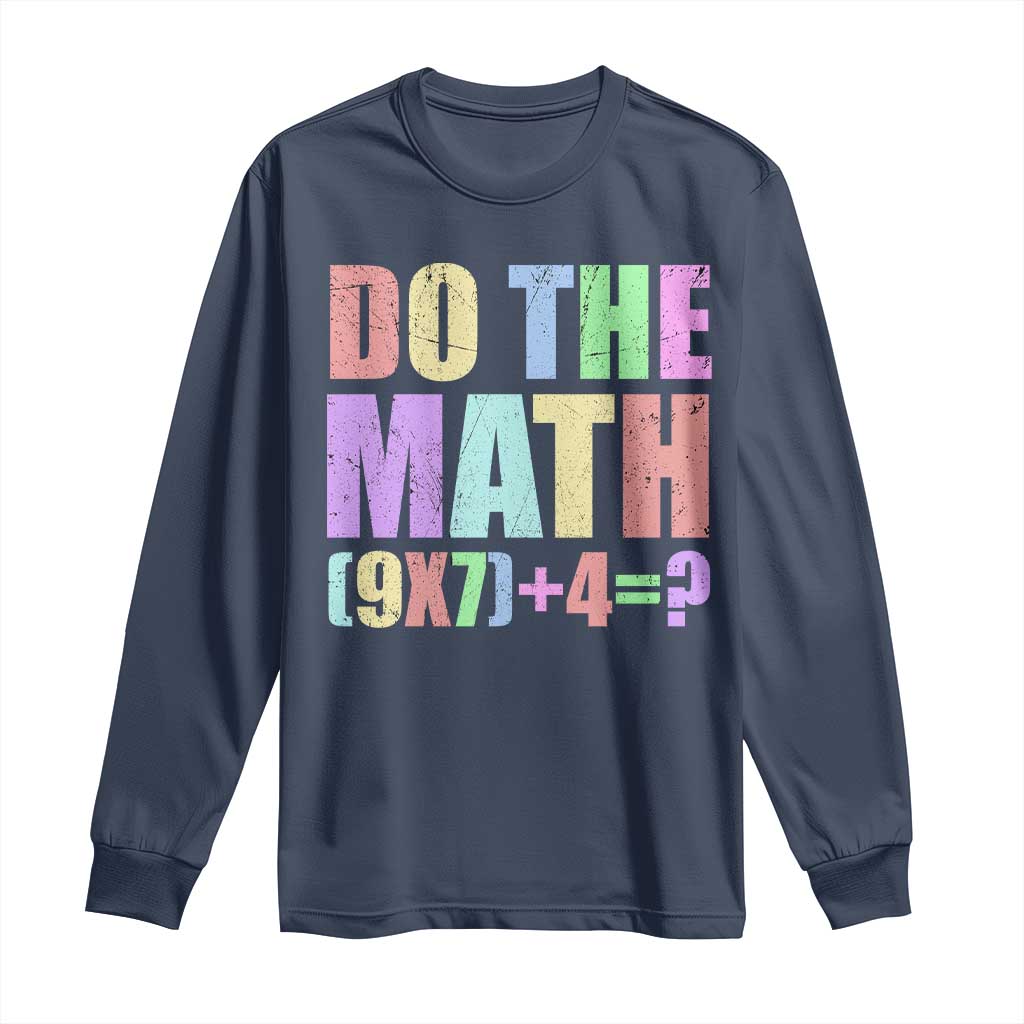 Funny Six Seven 6 7 Meme Teacher Long Sleeve Shirt Brainrot Girls Kids Teens - Wonder Print Shop