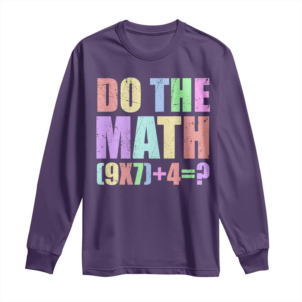Funny Six Seven 6 7 Meme Teacher Long Sleeve Shirt Brainrot Girls Kids Teens - Wonder Print Shop