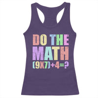 Funny Six Seven 6 7 Meme Teacher Racerback Tank Top Brainrot Girls Kids Teens - Wonder Print Shop