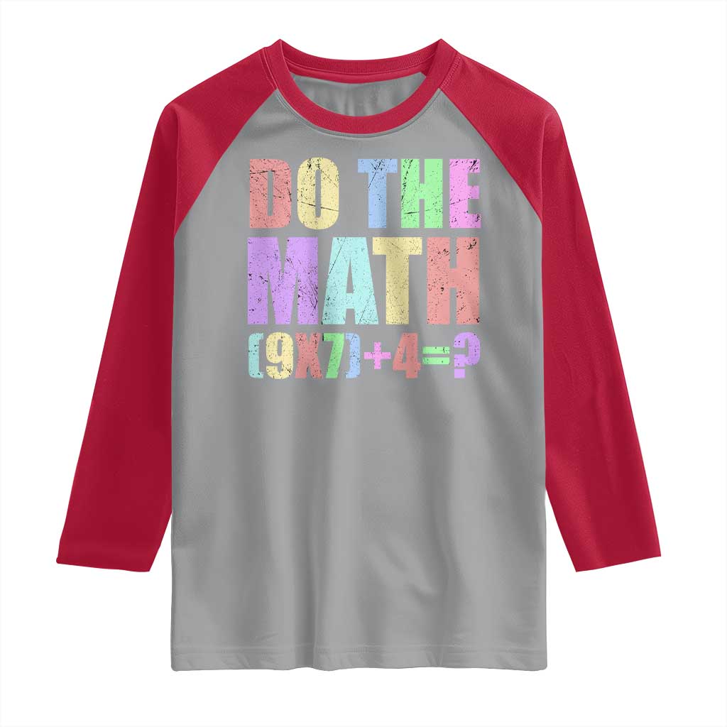 Funny Six Seven 6 7 Meme Teacher Raglan Shirt Brainrot Girls Kids Teens - Wonder Print Shop