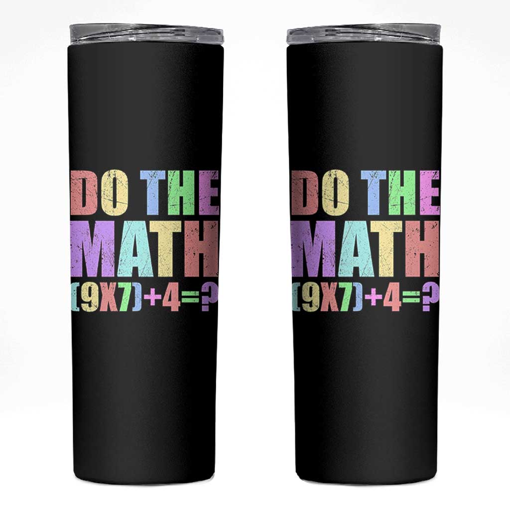 Funny Six Seven 6 7 Meme Teacher Skinny Tumbler Brainrot Girls Kids Teens - Wonder Print Shop