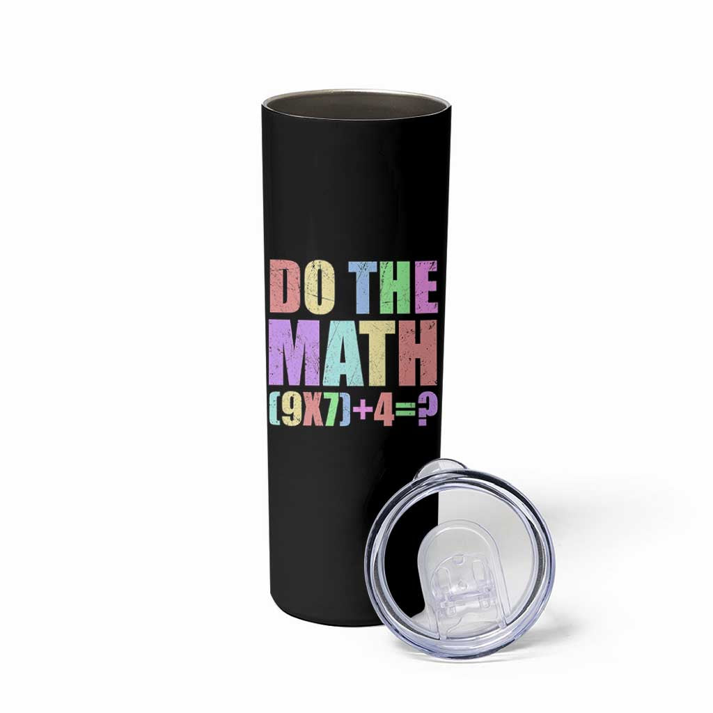 Funny Six Seven 6 7 Meme Teacher Skinny Tumbler Brainrot Girls Kids Teens - Wonder Print Shop
