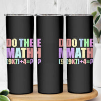 Funny Six Seven 6 7 Meme Teacher Skinny Tumbler Brainrot Girls Kids Teens - Wonder Print Shop