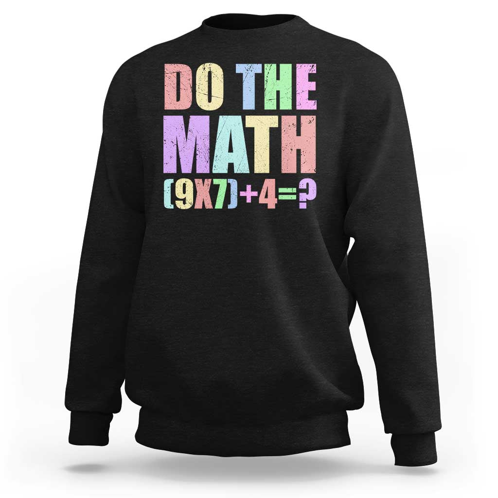 Funny Six Seven 6 7 Meme Teacher Sweatshirt Brainrot Girls Kids Teens - Wonder Print Shop
