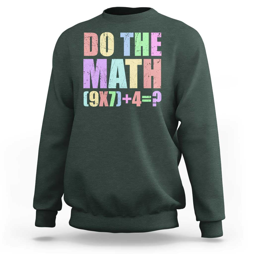 Funny Six Seven 6 7 Meme Teacher Sweatshirt Brainrot Girls Kids Teens - Wonder Print Shop