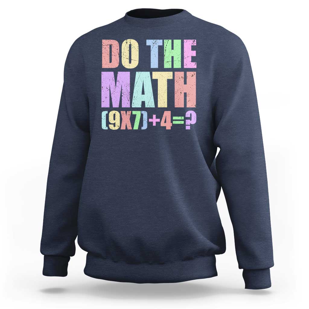 Funny Six Seven 6 7 Meme Teacher Sweatshirt Brainrot Girls Kids Teens - Wonder Print Shop