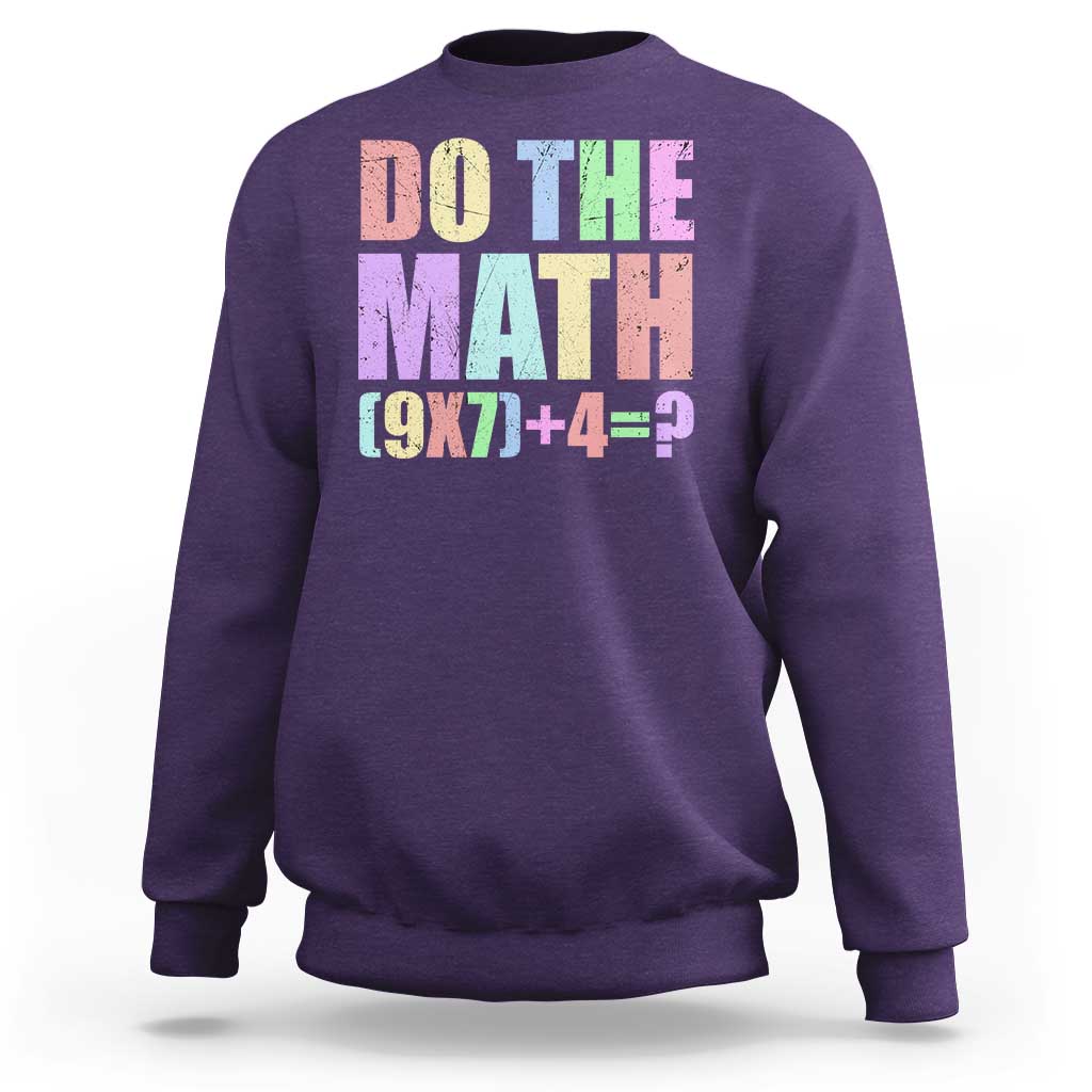 Funny Six Seven 6 7 Meme Teacher Sweatshirt Brainrot Girls Kids Teens - Wonder Print Shop