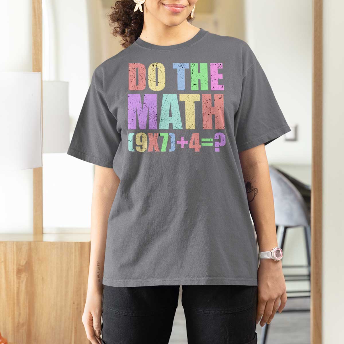 Funny Six Seven 6 7 Meme Teacher T Shirt For Women Brainrot Girls Kids Teens - Wonder Print Shop