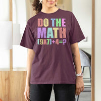 Funny Six Seven 6 7 Meme Teacher T Shirt For Women Brainrot Girls Kids Teens - Wonder Print Shop