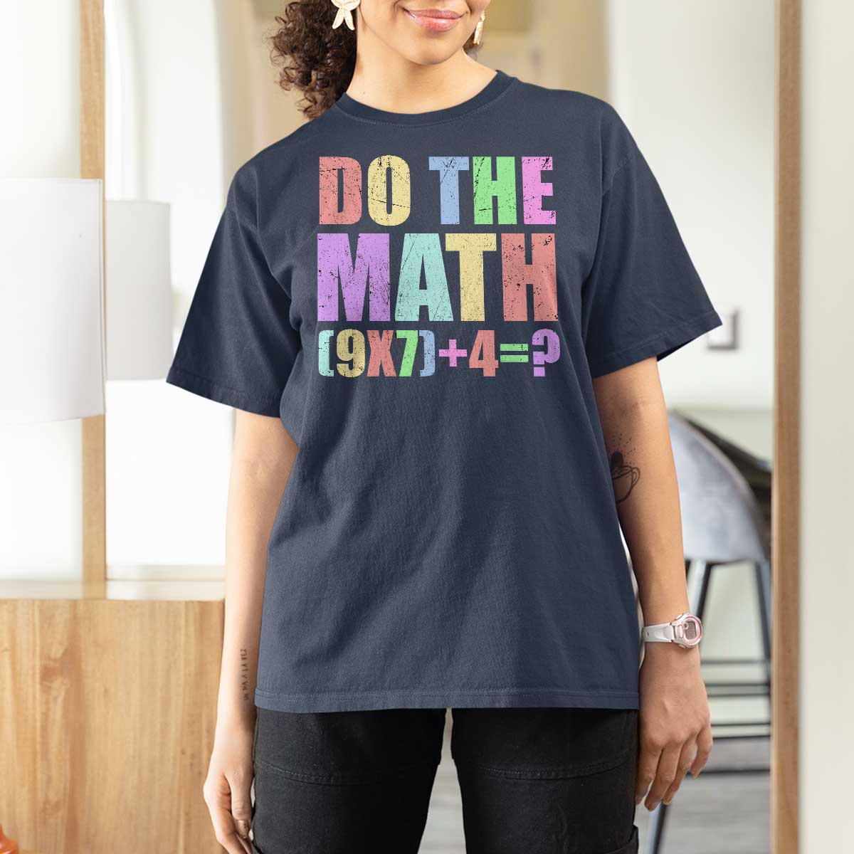 Funny Six Seven 6 7 Meme Teacher T Shirt For Women Brainrot Girls Kids Teens - Wonder Print Shop