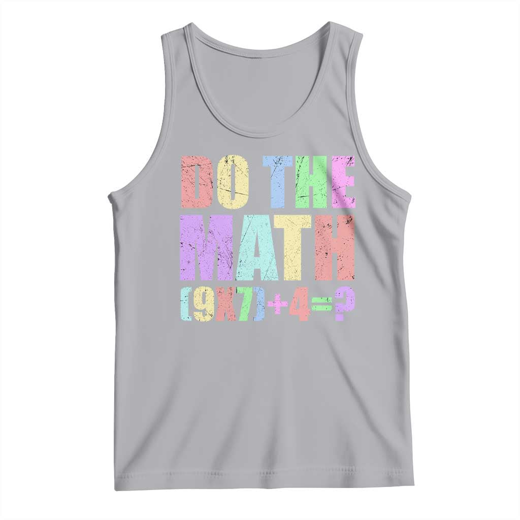 Funny Six Seven 6 7 Meme Teacher Tank Top Brainrot Girls Kids Teens - Wonder Print Shop