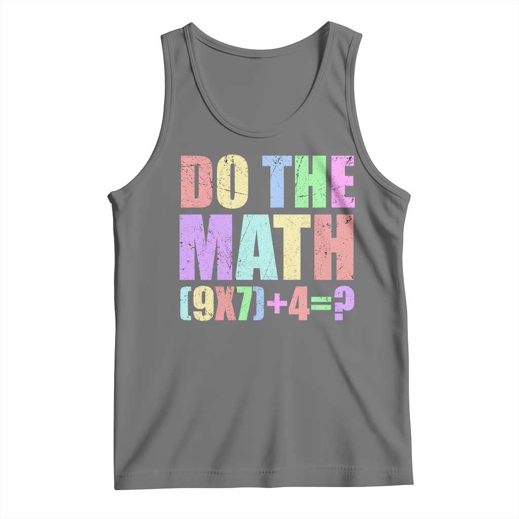 Funny Six Seven 6 7 Meme Teacher Tank Top Brainrot Girls Kids Teens - Wonder Print Shop