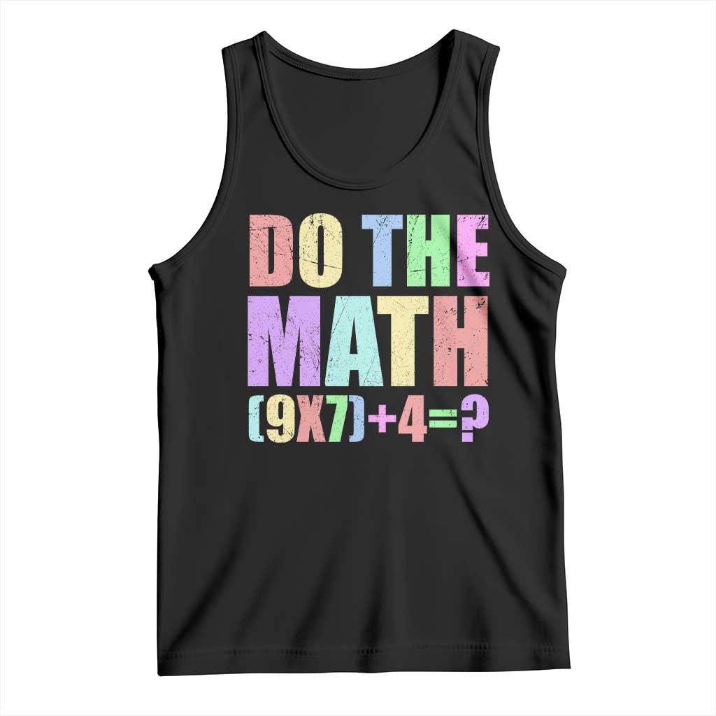 Funny Six Seven 6 7 Meme Teacher Tank Top Brainrot Girls Kids Teens - Wonder Print Shop