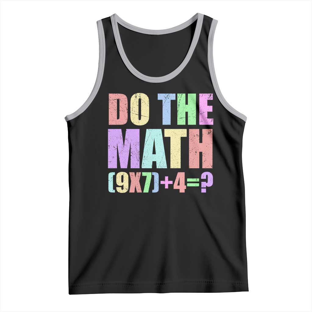 Funny Six Seven 6 7 Meme Teacher Tank Top Brainrot Girls Kids Teens - Wonder Print Shop