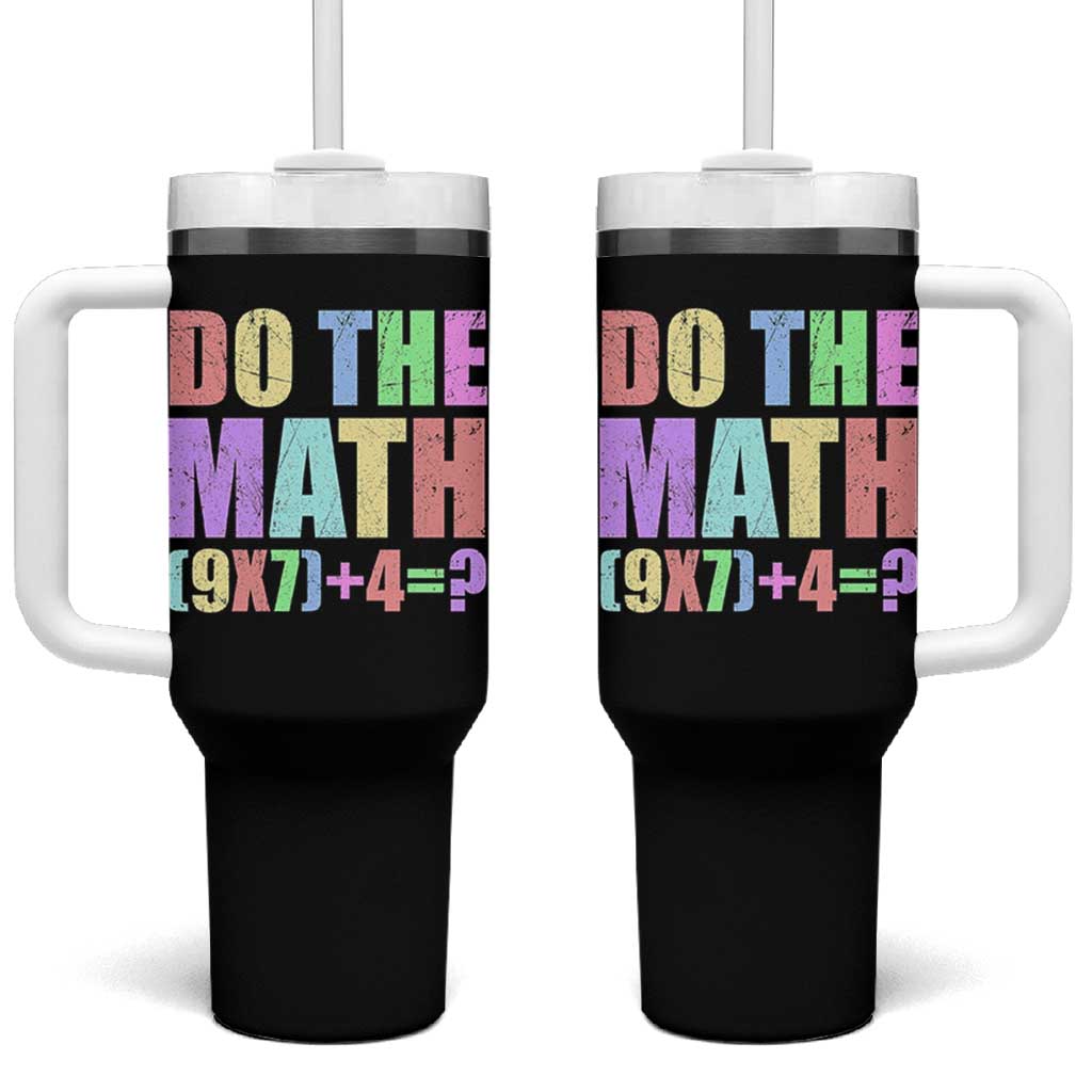 Funny Six Seven 6 7 Meme Teacher Tumbler With Handle Brainrot Girls Kids Teens - Wonder Print Shop