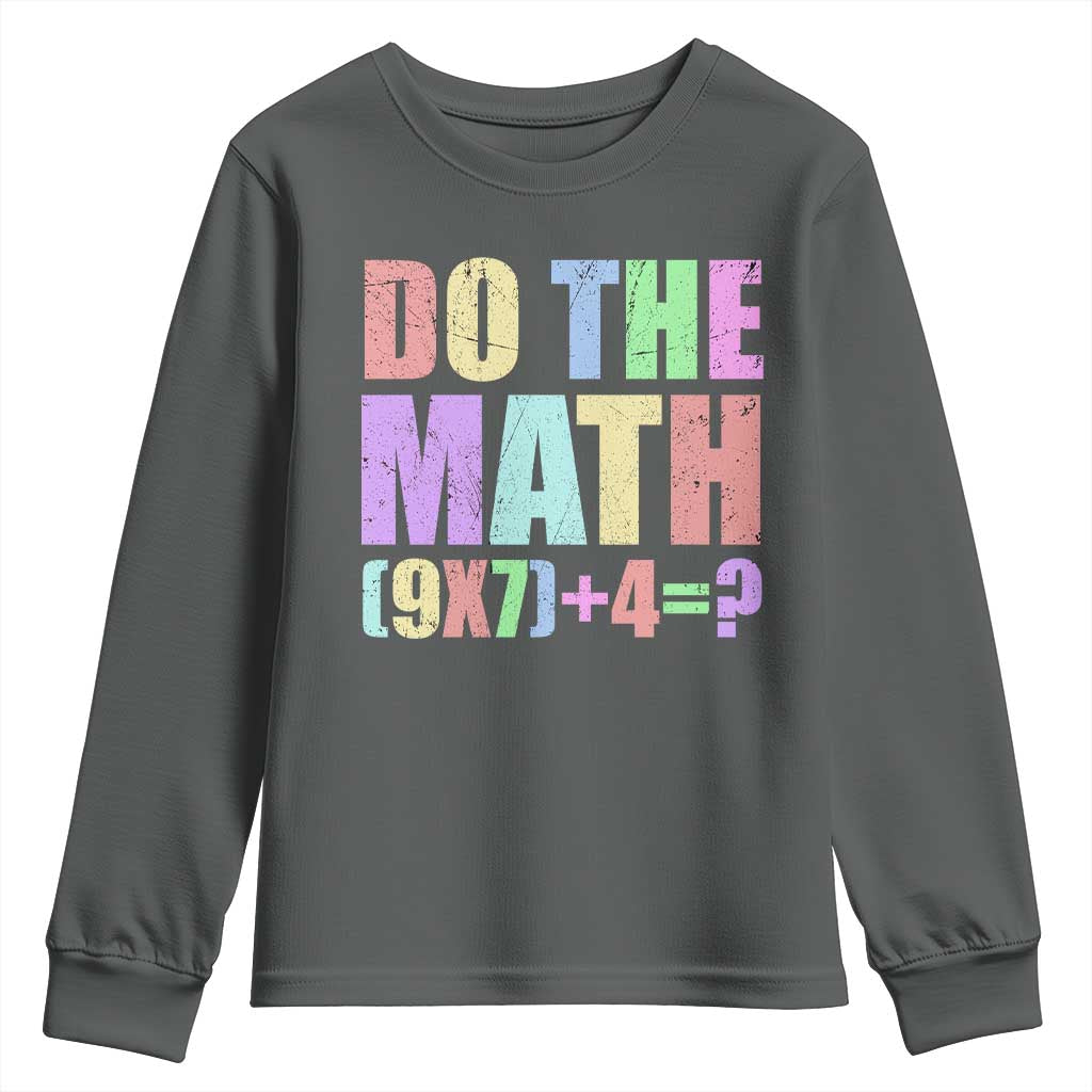 Funny Six Seven 6 7 Meme Teacher Youth Sweatshirt Brainrot Girls Kids Teens - Wonder Print Shop