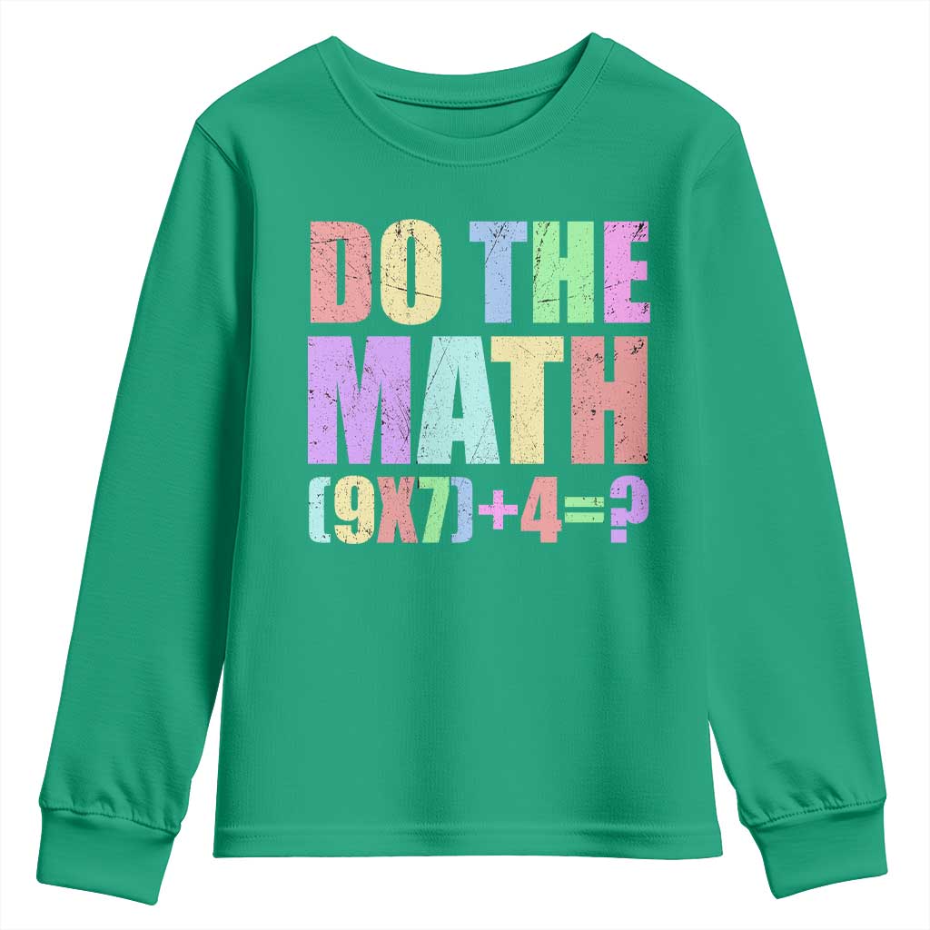 Funny Six Seven 6 7 Meme Teacher Youth Sweatshirt Brainrot Girls Kids Teens - Wonder Print Shop