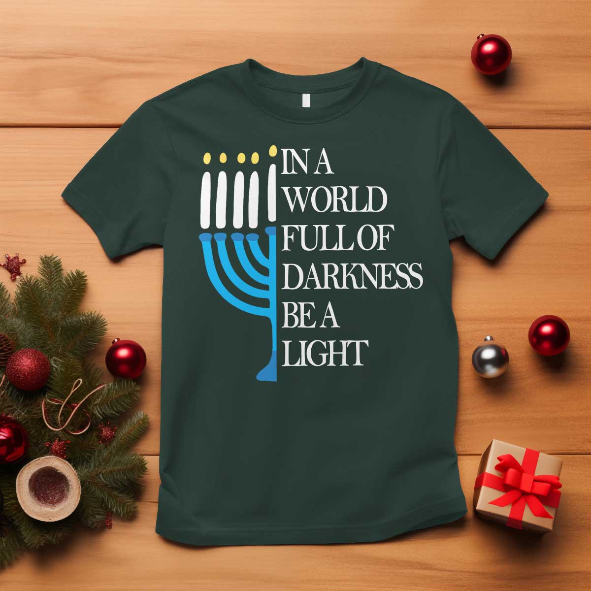 Happy Hanukkah T Shirt Jewish Video Game Gamer Hanukkah Chanukah - Wonder Print Shop