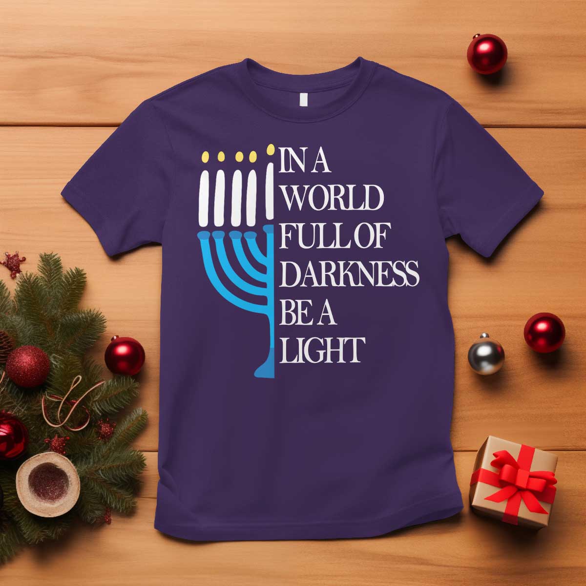 Happy Hanukkah T Shirt Jewish Video Game Gamer Hanukkah Chanukah - Wonder Print Shop
