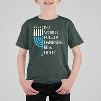 Happy Hanukkah T Shirt For Kid Jewish Video Game Gamer Hanukkah Chanukah - Wonder Print Shop