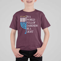 Happy Hanukkah T Shirt For Kid Jewish Video Game Gamer Hanukkah Chanukah - Wonder Print Shop
