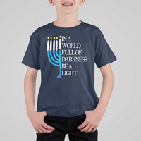 Happy Hanukkah T Shirt For Kid Jewish Video Game Gamer Hanukkah Chanukah - Wonder Print Shop