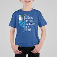 Happy Hanukkah T Shirt For Kid Jewish Video Game Gamer Hanukkah Chanukah - Wonder Print Shop