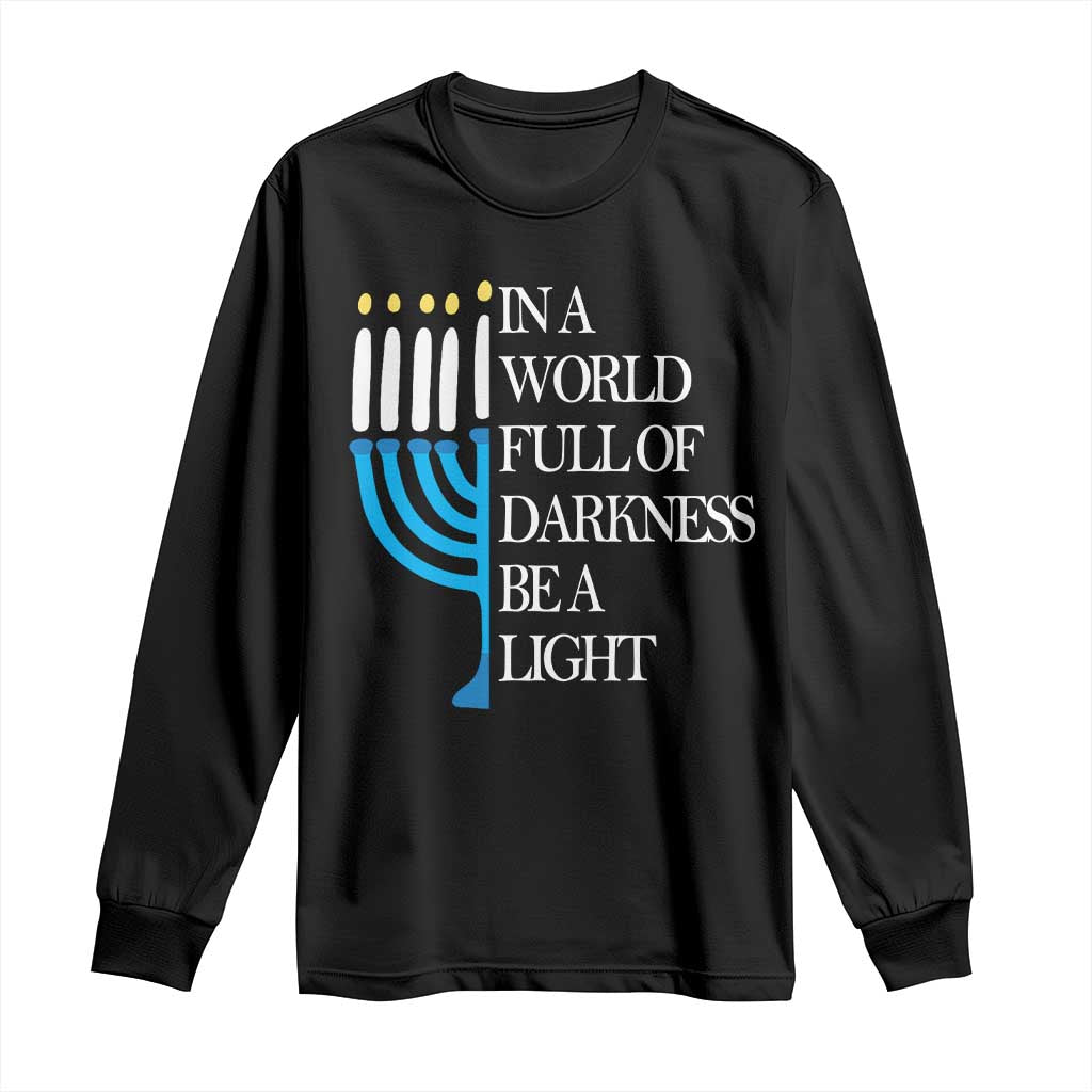 Happy Hanukkah Long Sleeve Shirt Jewish Video Game Gamer Hanukkah Chanukah