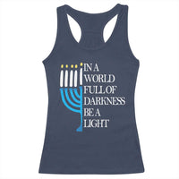 Happy Hanukkah Racerback Tank Top Jewish Video Game Gamer Hanukkah Chanukah