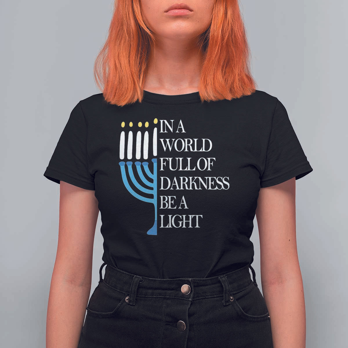 Happy Hanukkah T Shirt For Women Jewish Video Game Gamer Hanukkah Chanukah - Wonder Print Shop