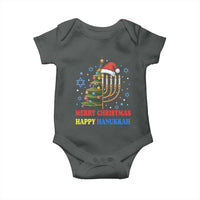 Merry Chrismukkah Happy Christmas Hanukkah Baby Onesie