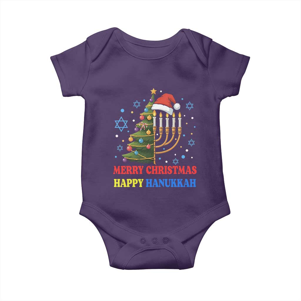 Merry Chrismukkah Happy Christmas Hanukkah Baby Onesie