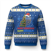 Merry Chrismukkah Happy Christmas Hanukkah Ugly Sweater - Wonder Print Shop