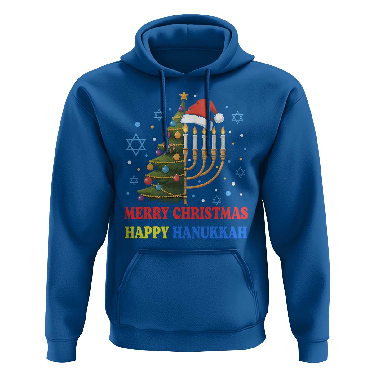 Merry Chrismukkah Happy Christmas Hanukkah Hoodie