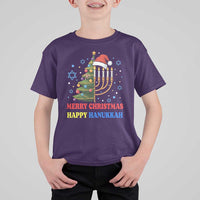 Merry Chrismukkah Happy Christmas Hanukkah T Shirt For Kid - Wonder Print Shop