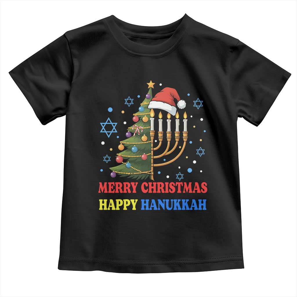 Merry Chrismukkah Happy Christmas Hanukkah Toddler T Shirt