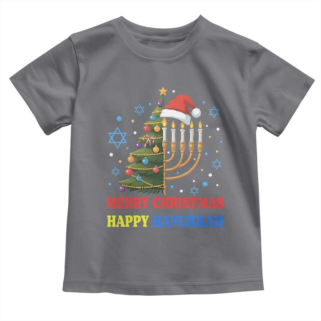 Merry Chrismukkah Happy Christmas Hanukkah Toddler T Shirt