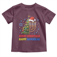 Merry Chrismukkah Happy Christmas Hanukkah Toddler T Shirt