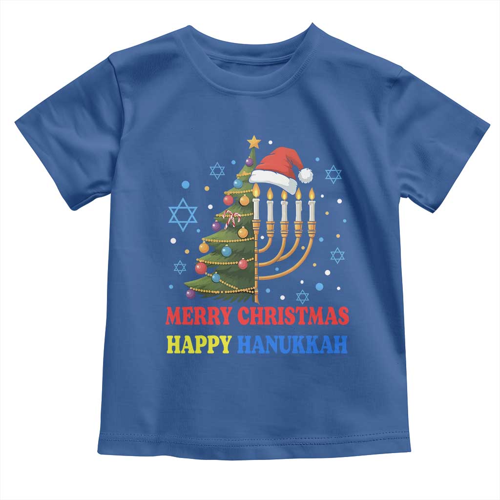 Merry Chrismukkah Happy Christmas Hanukkah Toddler T Shirt