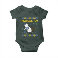 Happy Hanukkah Baby Onesie Menorah Meowzel Tov Ugly Hanukkah