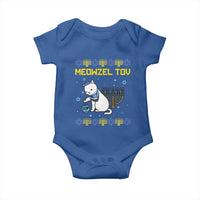 Happy Hanukkah Baby Onesie Menorah Meowzel Tov Ugly Hanukkah